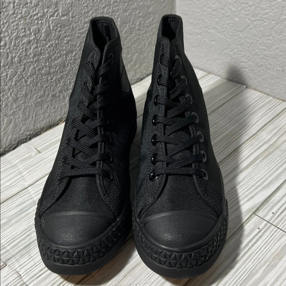 Mitchell & Ness Hood Rocket 66 men’s High-Top Sneakers Black Streetwear size 5.5